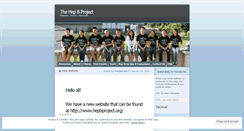 Desktop Screenshot of hepbproject.wordpress.com