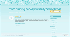 Desktop Screenshot of momsrunningjourney.wordpress.com