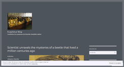 Desktop Screenshot of euspilotus.wordpress.com