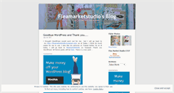 Desktop Screenshot of fleamarketstudio.wordpress.com