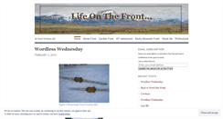 Desktop Screenshot of lifeonthefront.wordpress.com