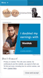 Mobile Screenshot of healthyexposures.wordpress.com