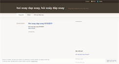 Desktop Screenshot of hoixoaydapxoay.wordpress.com