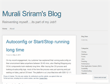 Tablet Screenshot of muralisriram.wordpress.com