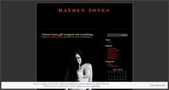 Desktop Screenshot of haydenjones.wordpress.com