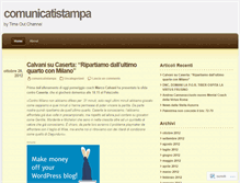 Tablet Screenshot of comunicatistampa1.wordpress.com