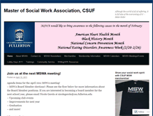 Tablet Screenshot of csufmswa.wordpress.com