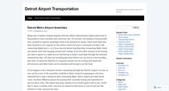 Desktop Screenshot of americanairportservice.wordpress.com