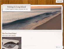 Tablet Screenshot of jakesfishing.wordpress.com