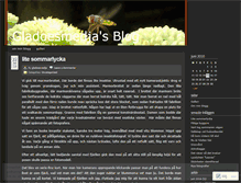 Tablet Screenshot of gladoesmedja.wordpress.com