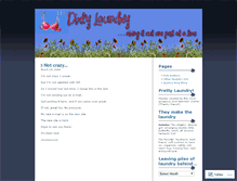 Tablet Screenshot of airmydirtylaundry.wordpress.com