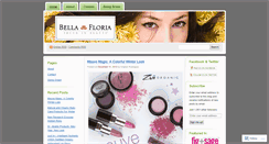 Desktop Screenshot of bellafloria.wordpress.com
