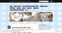 Desktop Screenshot of myoldchina.wordpress.com