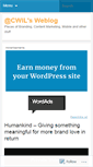 Mobile Screenshot of cwil.wordpress.com