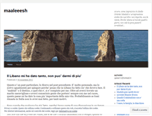 Tablet Screenshot of maaleeesh.wordpress.com