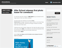 Tablet Screenshot of chosundrama.wordpress.com