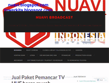 Tablet Screenshot of nuavi.wordpress.com