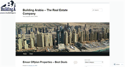 Desktop Screenshot of buildingarabia.wordpress.com
