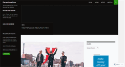 Desktop Screenshot of decaydancefans.wordpress.com