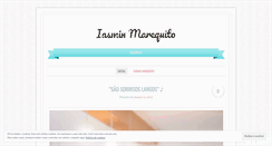 Desktop Screenshot of iasminmarequito.wordpress.com