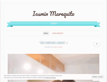 Tablet Screenshot of iasminmarequito.wordpress.com