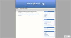 Desktop Screenshot of chiefscharters.wordpress.com