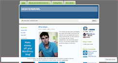 Desktop Screenshot of greatdebater.wordpress.com