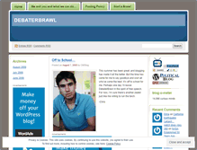 Tablet Screenshot of greatdebater.wordpress.com