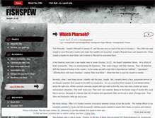 Tablet Screenshot of fishspew.wordpress.com