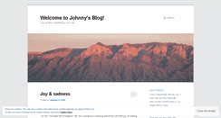 Desktop Screenshot of johnnycordoba.wordpress.com