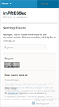 Mobile Screenshot of impressed.wordpress.com