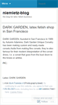 Mobile Screenshot of niemietz.wordpress.com