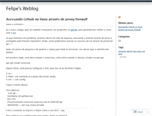 Tablet Screenshot of felipecvo.wordpress.com