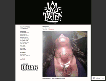 Tablet Screenshot of loltatz.wordpress.com