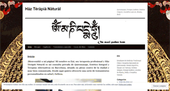 Desktop Screenshot of hazterapianatural.wordpress.com