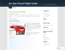 Tablet Screenshot of airasia.wordpress.com