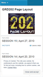 Mobile Screenshot of grd202.wordpress.com
