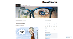 Desktop Screenshot of becazavatini.wordpress.com