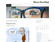 Tablet Screenshot of becazavatini.wordpress.com