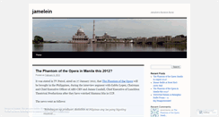 Desktop Screenshot of jamelein.wordpress.com