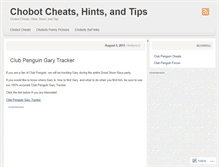 Tablet Screenshot of chobotnews.wordpress.com