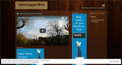 Desktop Screenshot of bloodpaganfilms.wordpress.com