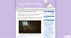 Desktop Screenshot of angryjellyfish.wordpress.com