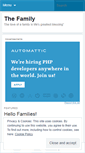Mobile Screenshot of famailyandyou.wordpress.com