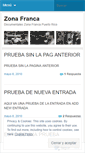 Mobile Screenshot of documentaleszonafranca.wordpress.com