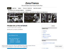 Tablet Screenshot of documentaleszonafranca.wordpress.com