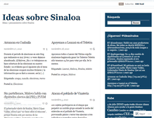 Tablet Screenshot of ideasinaloa.wordpress.com
