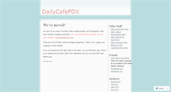 Desktop Screenshot of dailycafepdx.wordpress.com