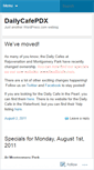 Mobile Screenshot of dailycafepdx.wordpress.com