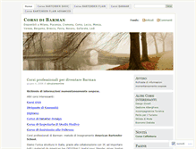 Tablet Screenshot of corsidibarman.wordpress.com